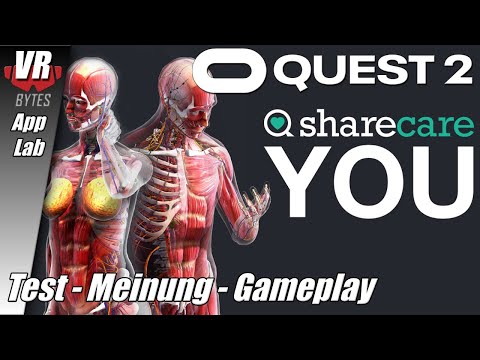 Sharecare You VR / Oculus Quest 2 [Meta] [App Lab] / Deutsch / First Impression / VR Spiele / Test