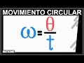 Velocidad angular | Movimiento Circular Uniforme o MCU | Fx-82 cw