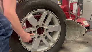 Using a Coats Tire Machine