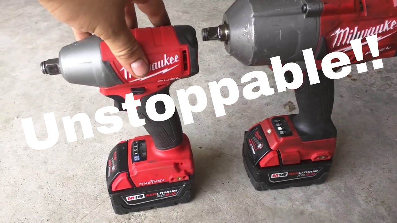 Putting my MILWAUKEE M18 impacts to the 
