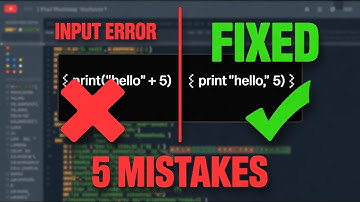 5 Python-invoerfouten die je waarschijnlijk maakt (en hoe je ze kunt oplossen!)