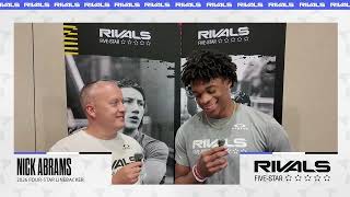 Rivals Five-star: 2026 Four-star Nick Abrams Talks Georgia, Alabama And Michigan