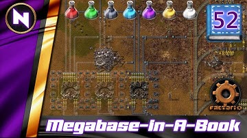 5400 Space Science / min ⚪ Design and Timelapse Build | #52 | Factorio Megabase-In-A-Book Lets Play