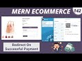 MERN Stack E-Commerce Project #142 : Handler Function to Redirect on Successful Payment