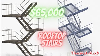 BIDDING on my BIGGEST PROJECT YET! | CUSTOM STAIRS & BRIDGE UPDATE by TheWeldLab 14,026 views 2 years ago 13 minutes, 38 seconds