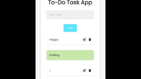 React Task 21 - Build a To-Do List App with React | Beginner-Friendly Tutorial