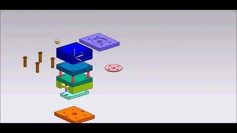 Mold base assembly and disassembly in nx10