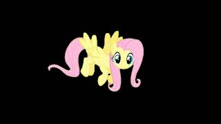 Fluttershy Flying In My Room (MLP In Real Life)