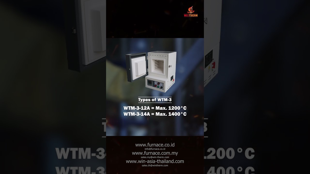 Wintherm Muffle Furnace - 3 Liters