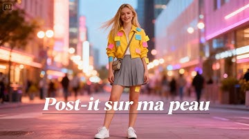 Sohëlle - Post-it sur ma peau - Official AI Music Video