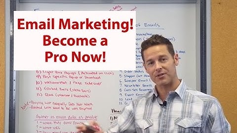 Email Marketing, Grow a List, Segmentation, Automation! John Lincoln, Ignite Visibility