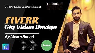 Amazing Mobile Application Development Fiverr Gig Video using Canva | Fiverr | Freelancing