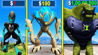 $1 BEN 10 To $1,00,00,000 ULTIMATE BEN 10 in GTA 5