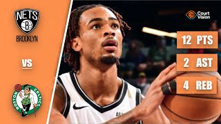 Nic Claxton - 12 Points, 2 Ists, 4 Rebounds Vs Celtics - 2025-26 Regular Season