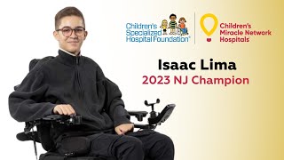 Meet Isaac: 2023 Children's Miracle Network Hospitals NJ Champion (Intro) by Children's Specialized Hospital 348 views 1 year ago 1 minute, 37 seconds