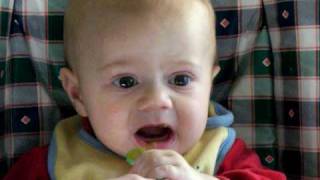 Aidan's first solids