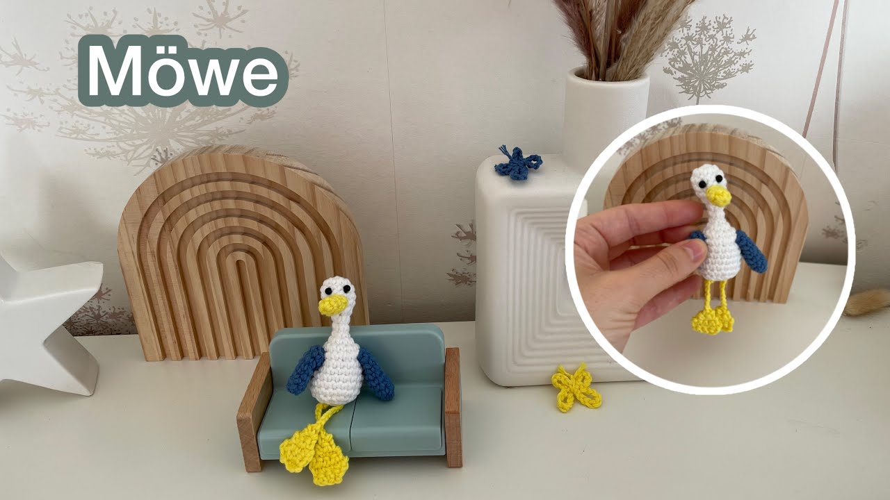 EINFACHE Möwe Häkelanleitung | Schritt für Schritt | Marycrochet