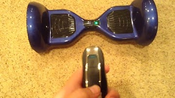 How to use the Hoverboard remote