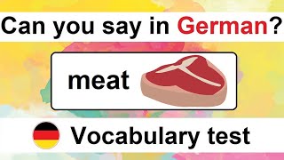 Can you guess 20/20? - German Vocabulary Test for Beginners