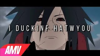MADARA x GHOSTEMANE x PARV0 - I duckinf hatw you [Human Error EP] [Naruto AMV/Edit] Resimi