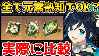 原神 元素熟知型の風キャラが強い Ver1 6以降のウェンティとスクロースの聖遺物について Genshin Impact げんしん Youtube