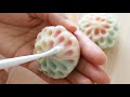 How to make Japanese Traditional Candy Art Wagashi Nerikiri Fireworks