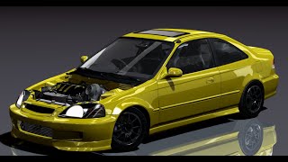 VTEC Civic Sound Compilation - Assetto Corsa - (Stock,Turbo,Drag,Race...)