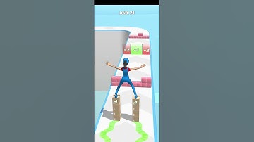 Cube Skates Run Level-24 #bshgameplaydaily #cubeskates #shorts