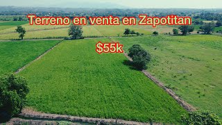 En venta 3/4 de manzana de terreno en Zapotitan la Libertad El Salvador