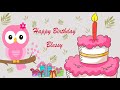 Happy birt.ay blessy image wishes general animation