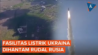 Pembangkit Listrik Ukraina Dirudal Militer Rusia