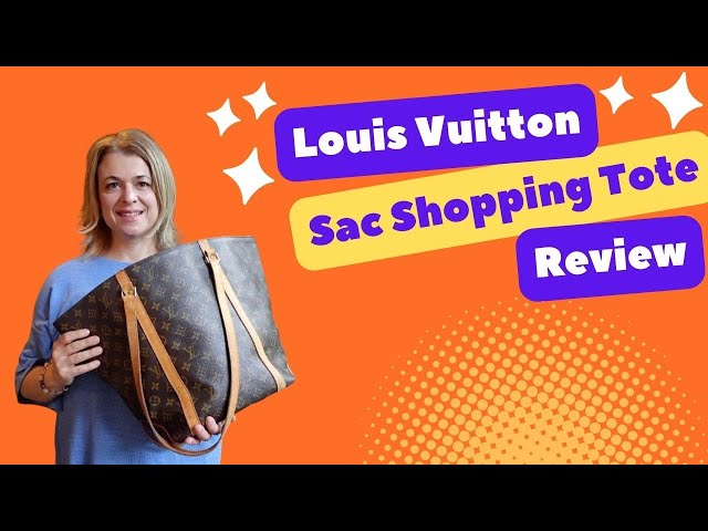 Louis Vuitton Sac Shopping Tote Review 