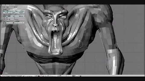 Blender Sculpt Mode Timelapse 1