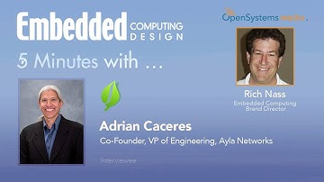 Five Minutes With…Adrian Caceres, Co-Founder, VP of Engineering, Ayla Networks
