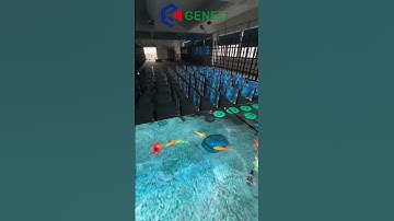 Interactive P3.91 Floor Tiles: Redefine Engagement! #FloorTiles #Interactive #Genex #leddisplay