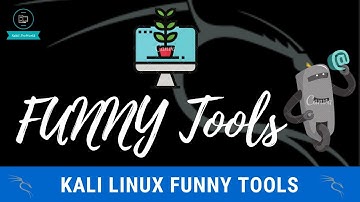 Kali Linux Funny Tools | Show Animation in Terminal | figlet | cmatrix | cowsay  | sl | cowthink