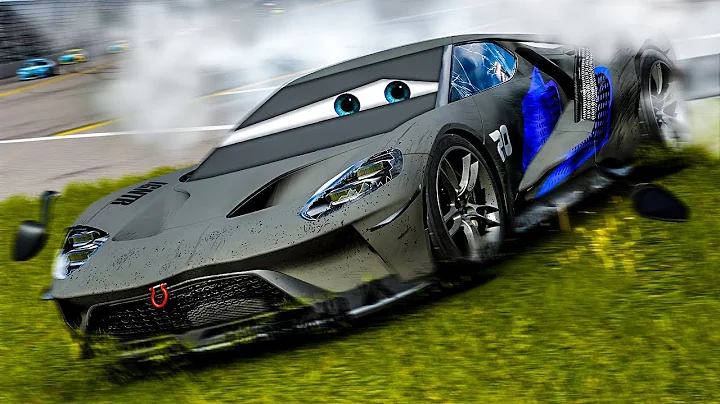 Jackson Storm Loses Control! | Forza Motorsport 7 | Cars 3