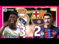 Real Madrid 3-2 Barcelona / LaLiga / 皇家马德里 vs 巴塞罗那 / 西甲联赛