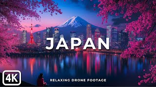 Joyful Japan 4K: Drone Footage With Relaxing Music