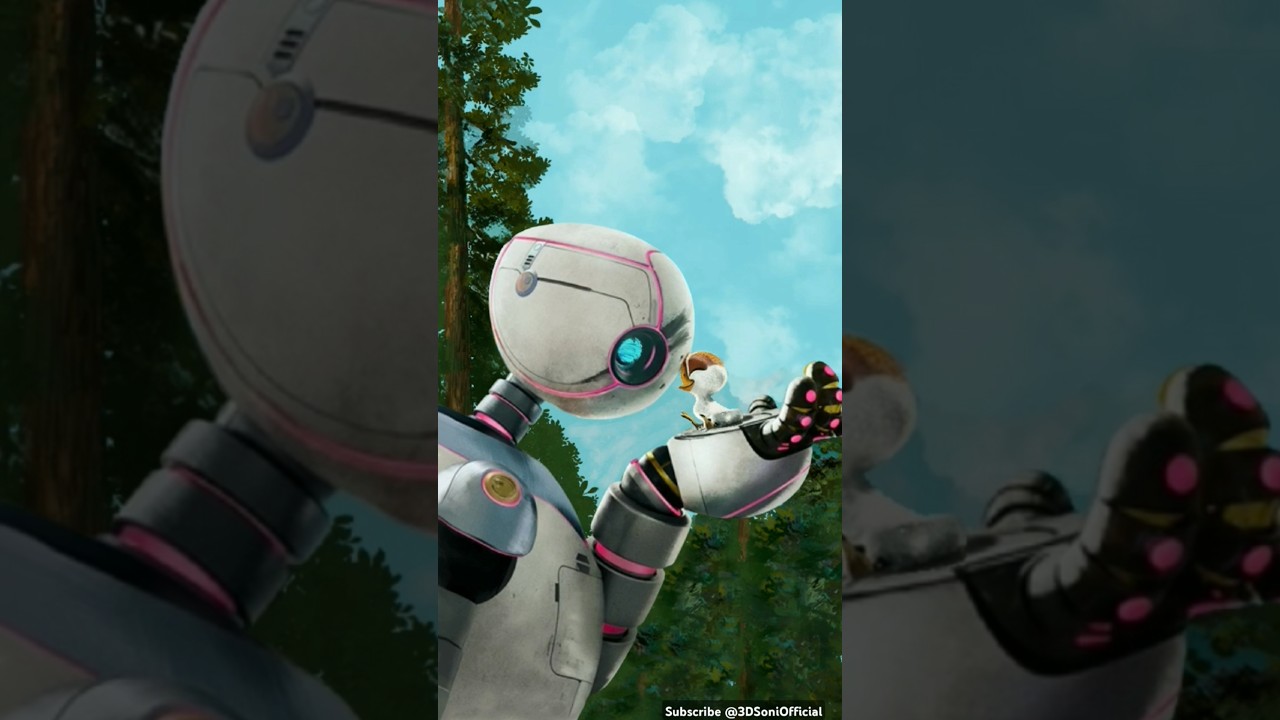 Bringing The Wild Robot to Life 🤖🌿| Digital Art on iPad Pro 🎨 