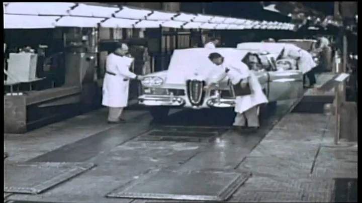 FORD - 1958 EDSEL RANGER - Introduction of the Edsel - In the Ford Factory