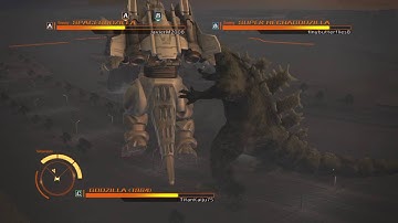 Godzilla (PS4) Online VS: Godzilla (1964) vs. SpaceGodzilla vs. Super Mechagodzilla