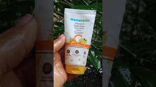 ✨ mamaearth vitamin c daily glow facewash 💞 #shorts #viral #facewash @mamaearthindia1509