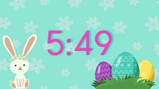 10 Minute Timer  ⏳    Easter/Bunny Theme Countdown