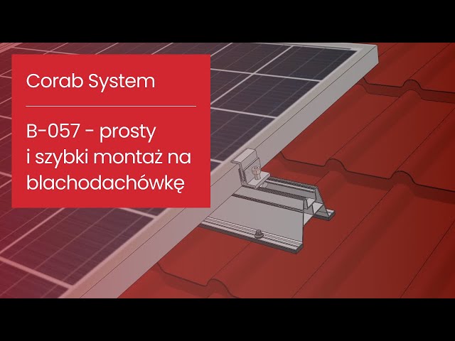 Prosty I Szybki Montaz Systemu B 057 Na Blachodachowke Youtube