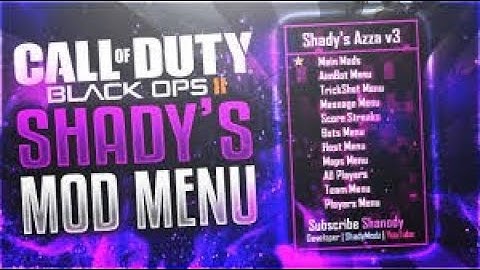★ [BO2/1.19] FREE INSANE TRICKSHOT MENU "SHADY 