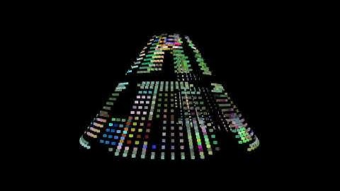 Slow Rotate Geo Cone - [FREE USE] Royalty & Copyright Free Stock Video, VJ Loops, and Effects