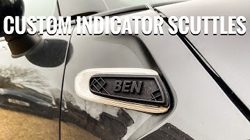 KCM DESIGN CUSTOM MINI F56 INDICATOR SCUTTLES!