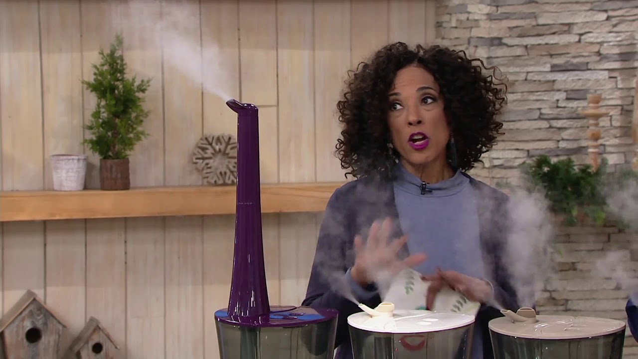 Air Innovations Clean Mist Top Fill Humidifier with Aroma Pads on QVC