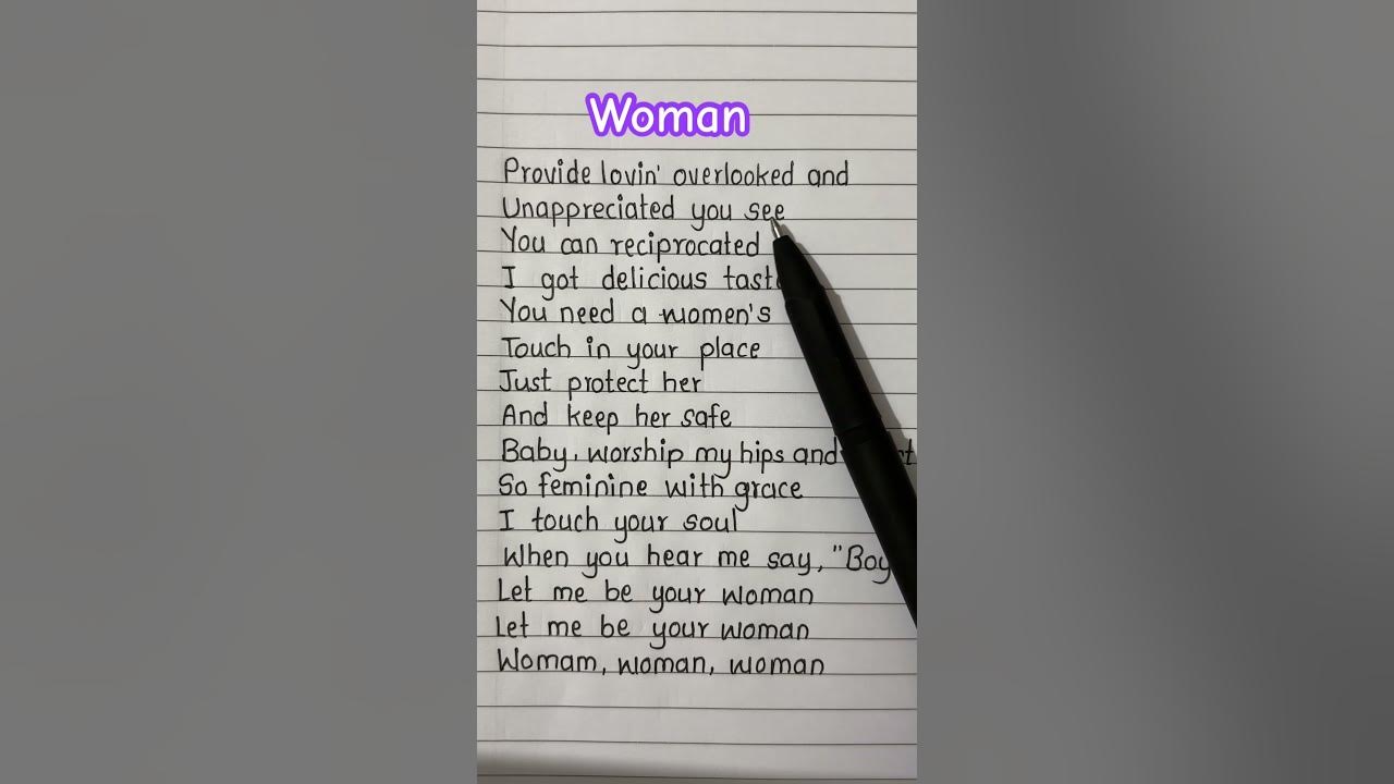 Woman ~ Doja Cat #lyrics #dojacat #woman #song #songlyrics #youtubeshorts #shortfeed #trending #like